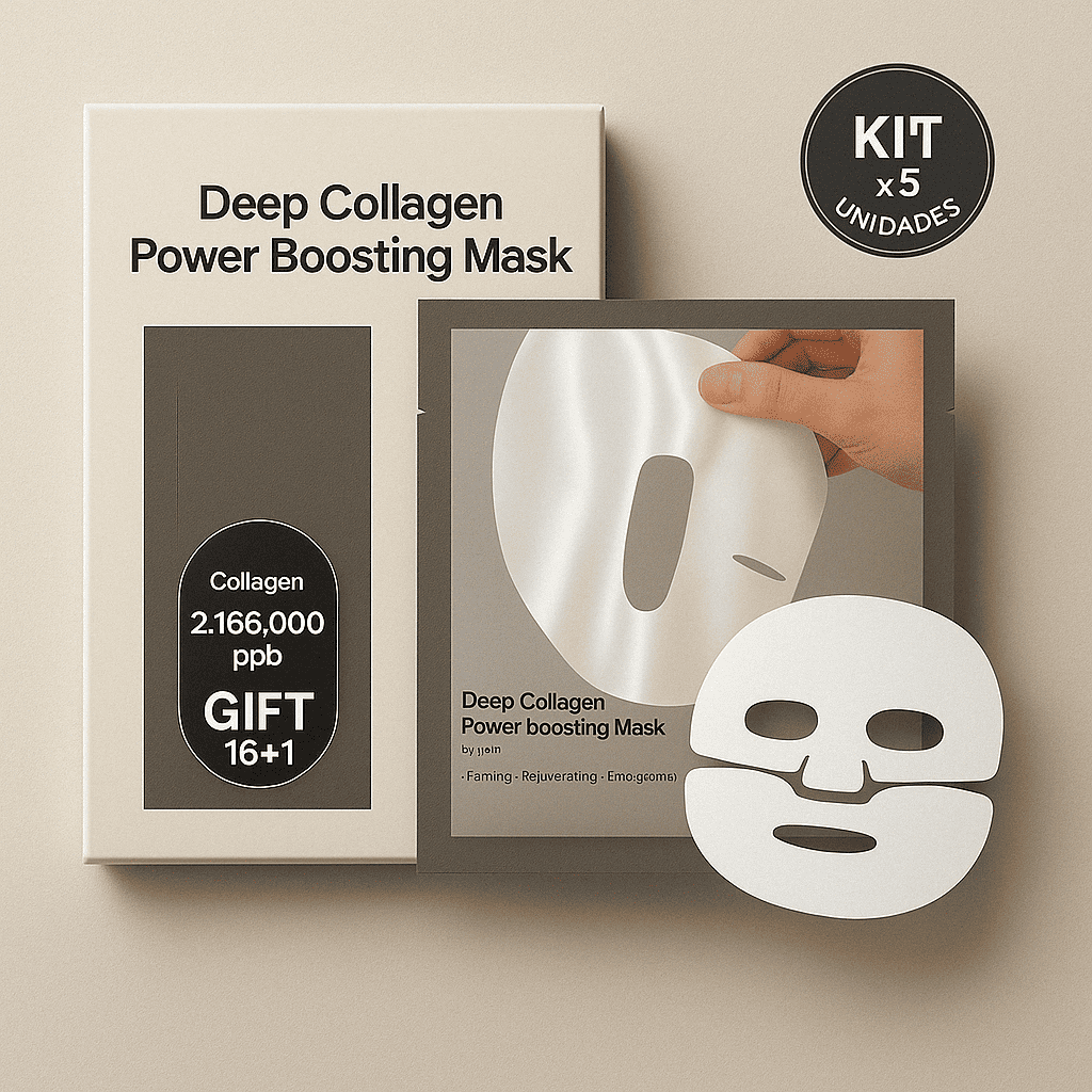 KIT X5 RealCollagen | Mascarilla Ultra Concentrada