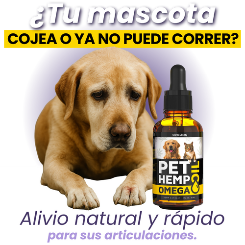 PET HEMP OIL | Multivitaminico Omega Mascotas
