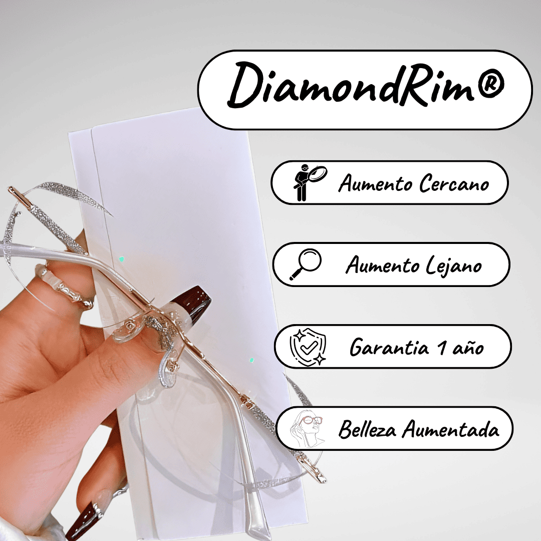 DiamondRim® | Gafas de Lujo + Aumento