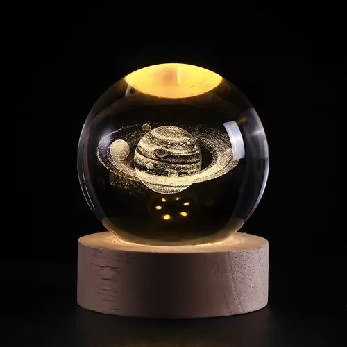 SaturnLight® | Bola de Cristal de Saturno