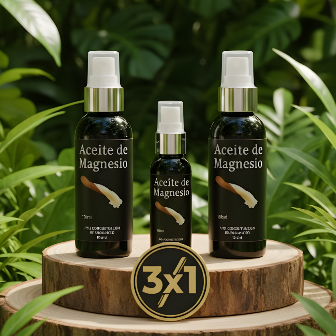 Aceite Zen Magnesio 3x1: Promoción única