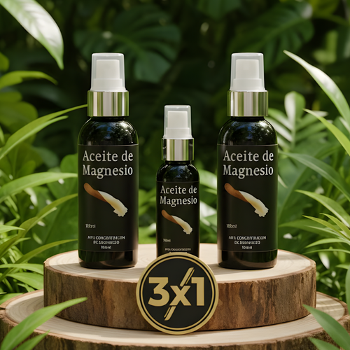 Aceite Zen Magnesio 3x1: Promoción única