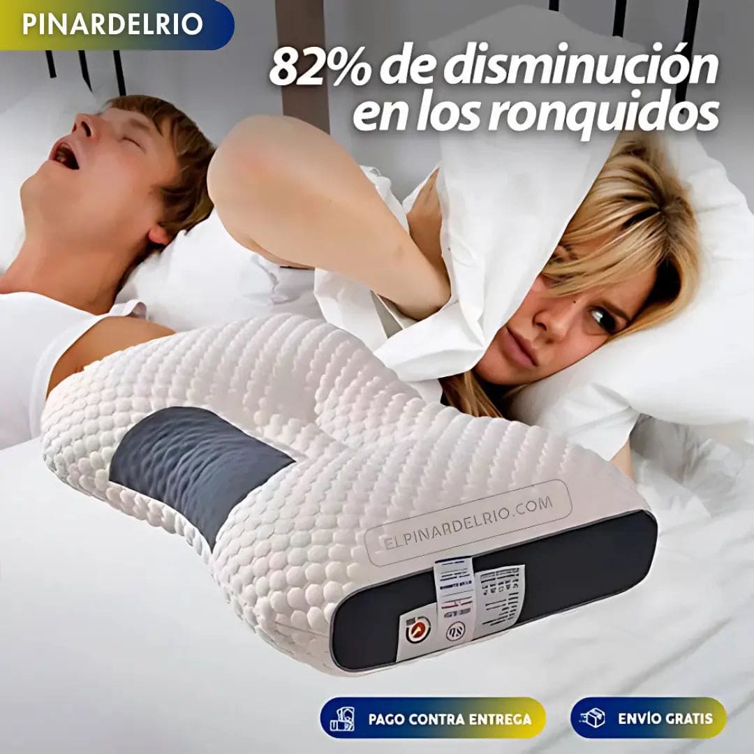 KIT DUERMEBIEN: Almohada Cervical Ortopedica + Cojin EntrePiernas