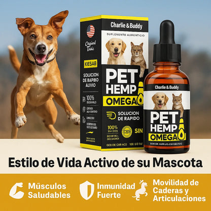 PET HEMP OIL | Multivitaminico Omega Mascotas