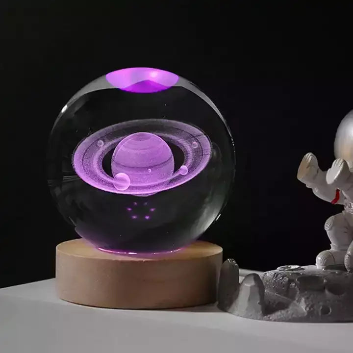 SaturnLight® | Bola de Cristal de Saturno