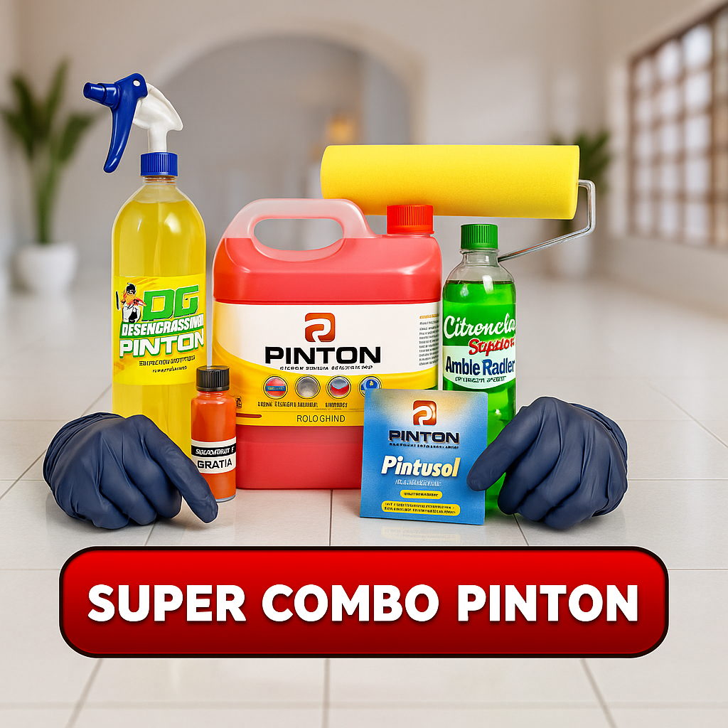 Súper Combo Pintón – Renueva grandes espacios