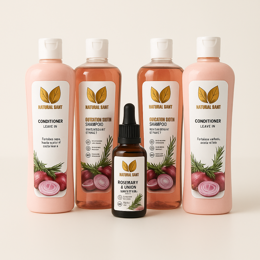 Combo Capilar Natural Sant – Fórmula Premium