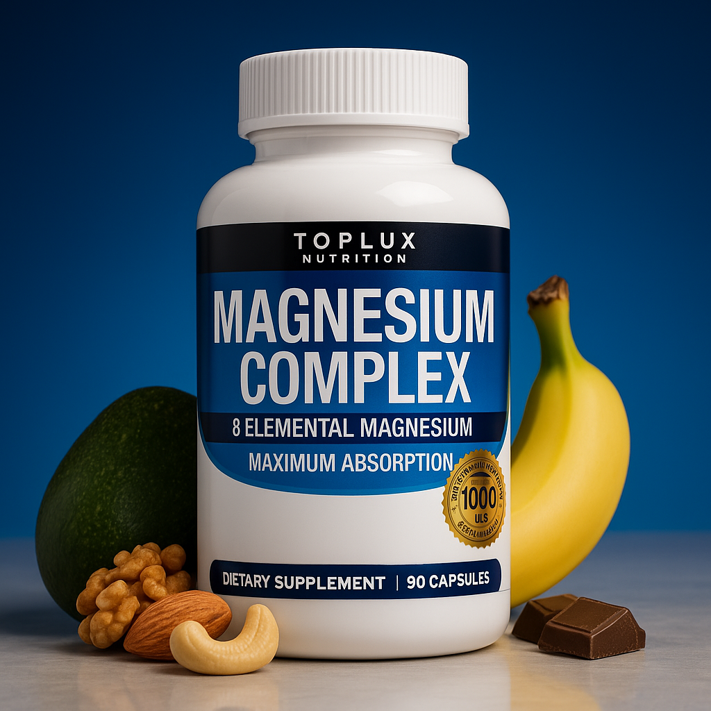 Magnesium Complex 8 Max | Salud Total en Cada Cápsula
