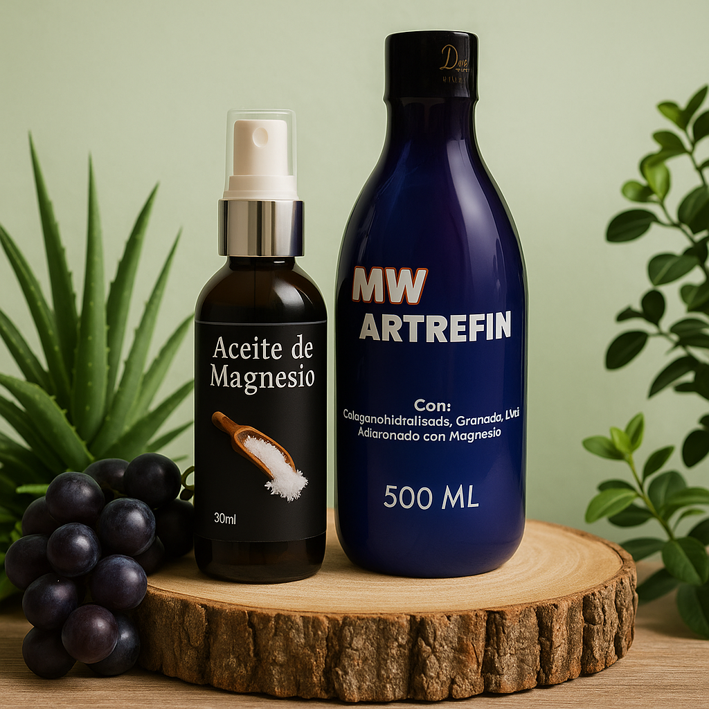 COMBO ACEITE DE MAGNESIO + MW ARTREFIN GRATIS