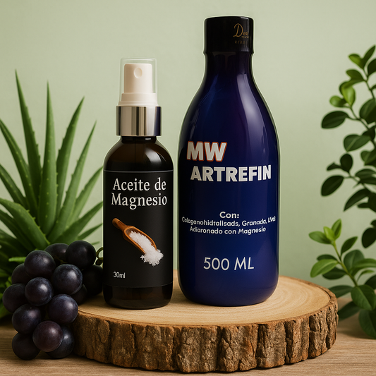 COMBO ACEITE DE MAGNESIO + MW ARTREFIN GRATIS