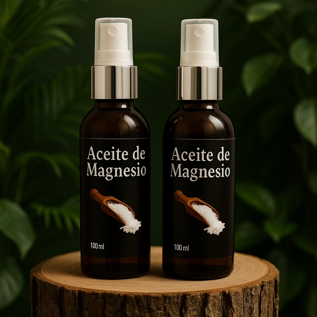 Spray de Magnesio 100% PURO – Compra 1 y Llevate 1 GRATIS!