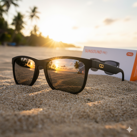 SUNSOUND PRO: Gafas de Sol con Altavoces Bluetooth y UV400