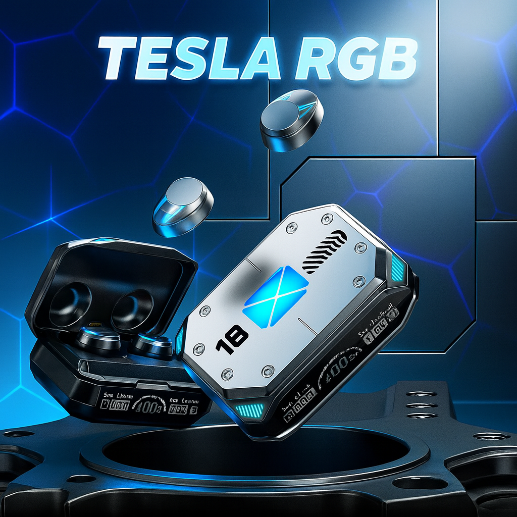 TESLA RGB M41 – SONIDO FUTURISTA DE ALTA DEFINICIÓN ⚡