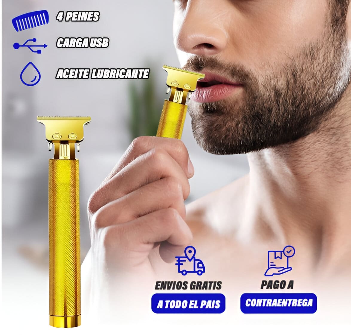 GoldTrimmer | Rasuradora Ultra Potente